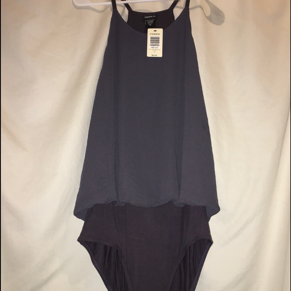 Grey Torrid Bodysuit - 0x